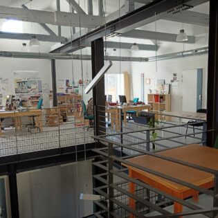 Bureau fixe en open-space