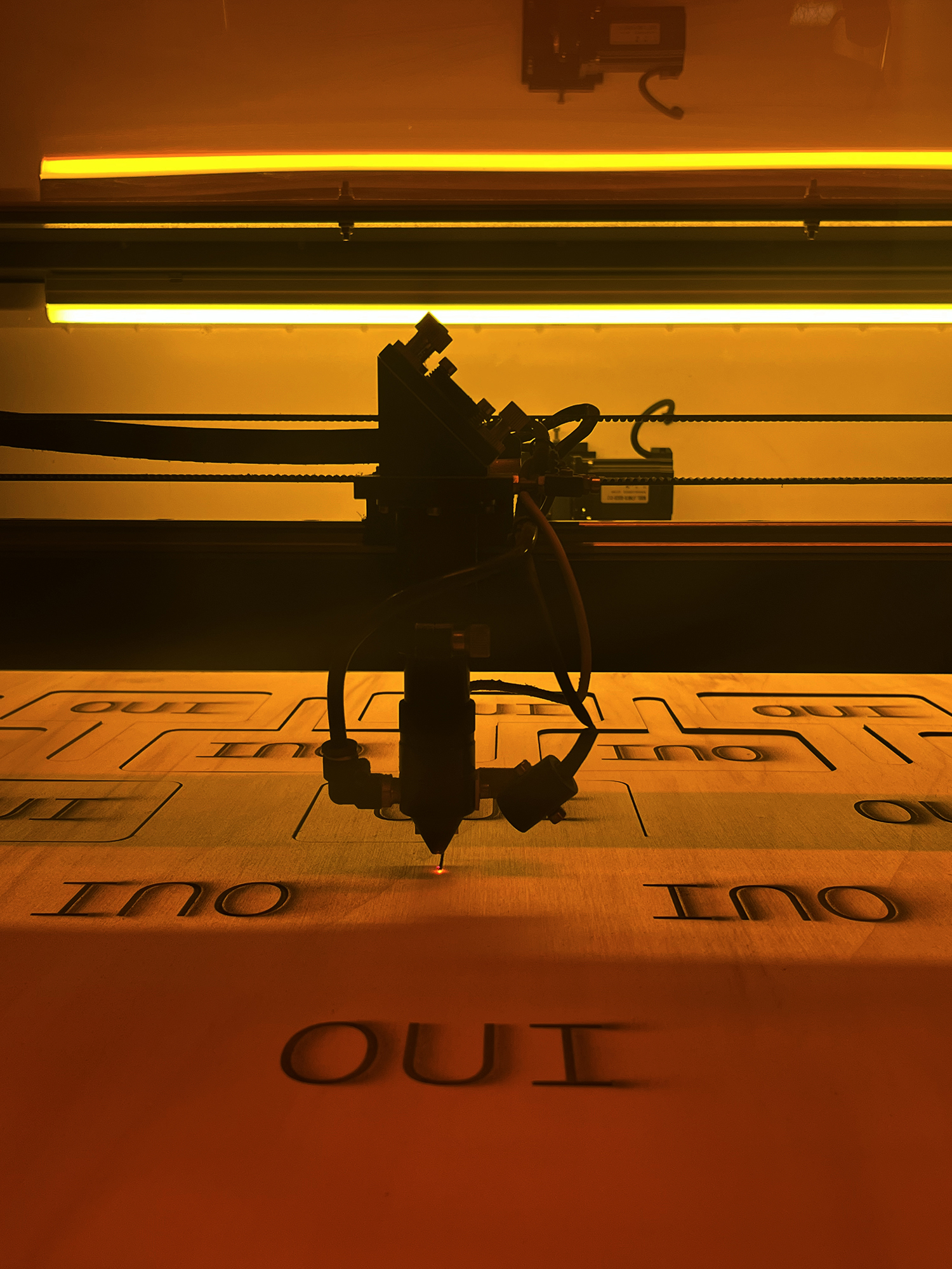 Initiation : découpe/gravure laser