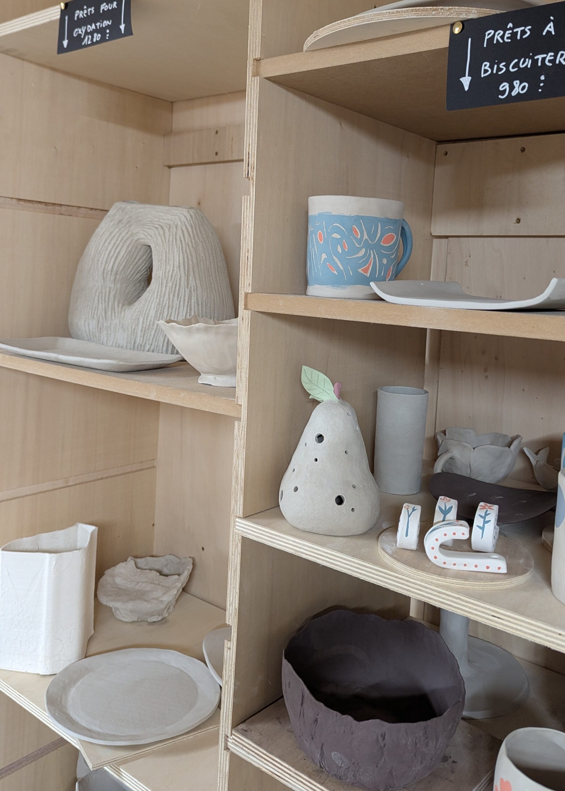 Ouverture de l’atelier céramique