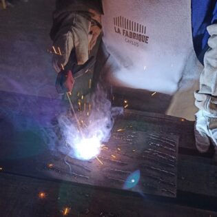 Atelier soudure à l’arc
