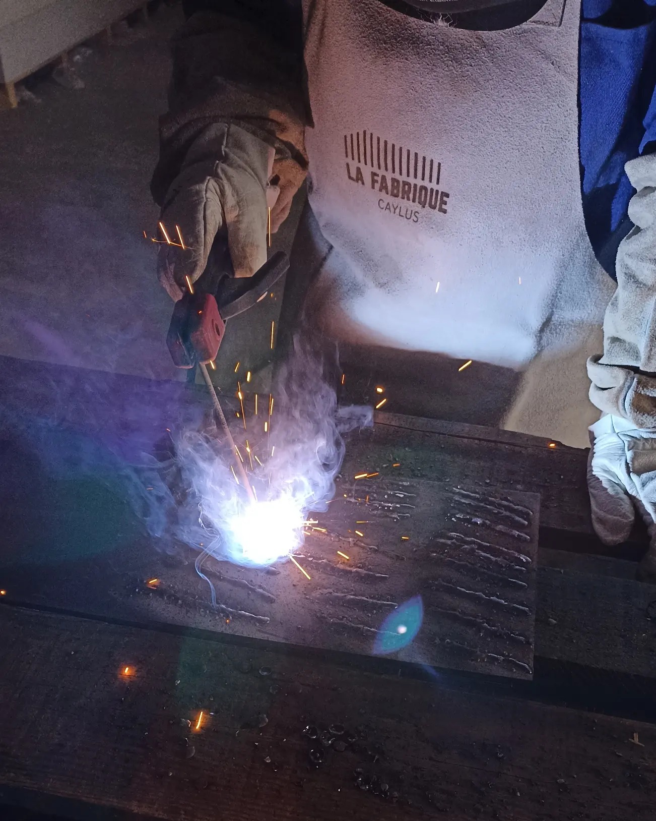 Atelier soudure à l’arc